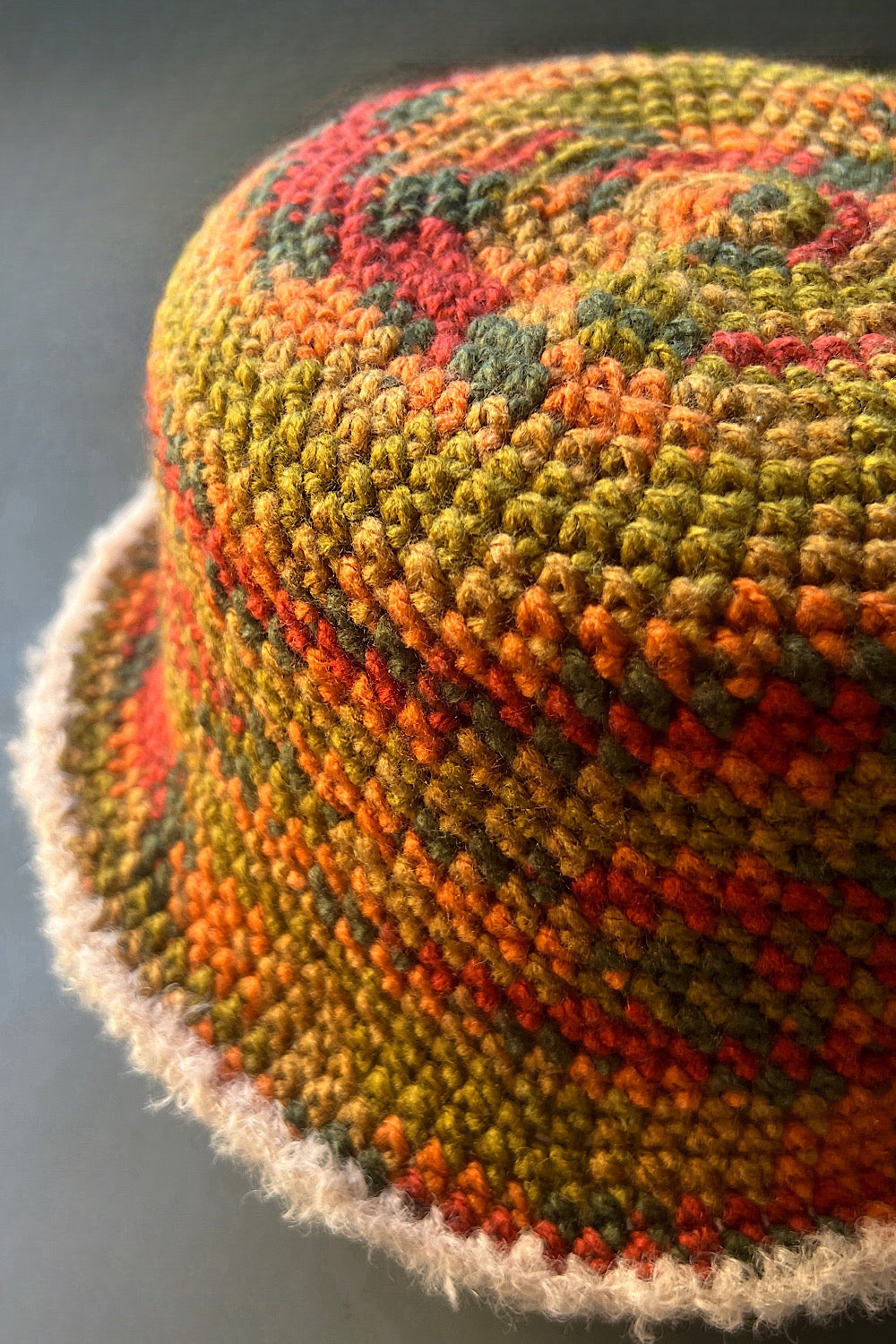 Can She Crochet Blue Mountains Crochet Bucket Hat