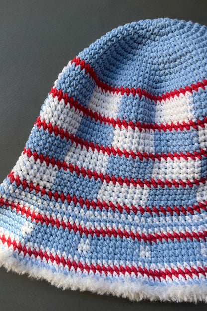 Paris Crochet Bucket Hat