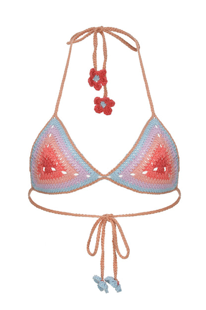 Hue haven crochet bikini top by can she crochet
